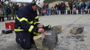 Hasiči se představili v technickém muzeu