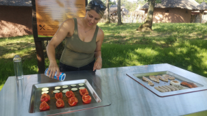 FOTO: V Zoo Brno funguje veřejný gril