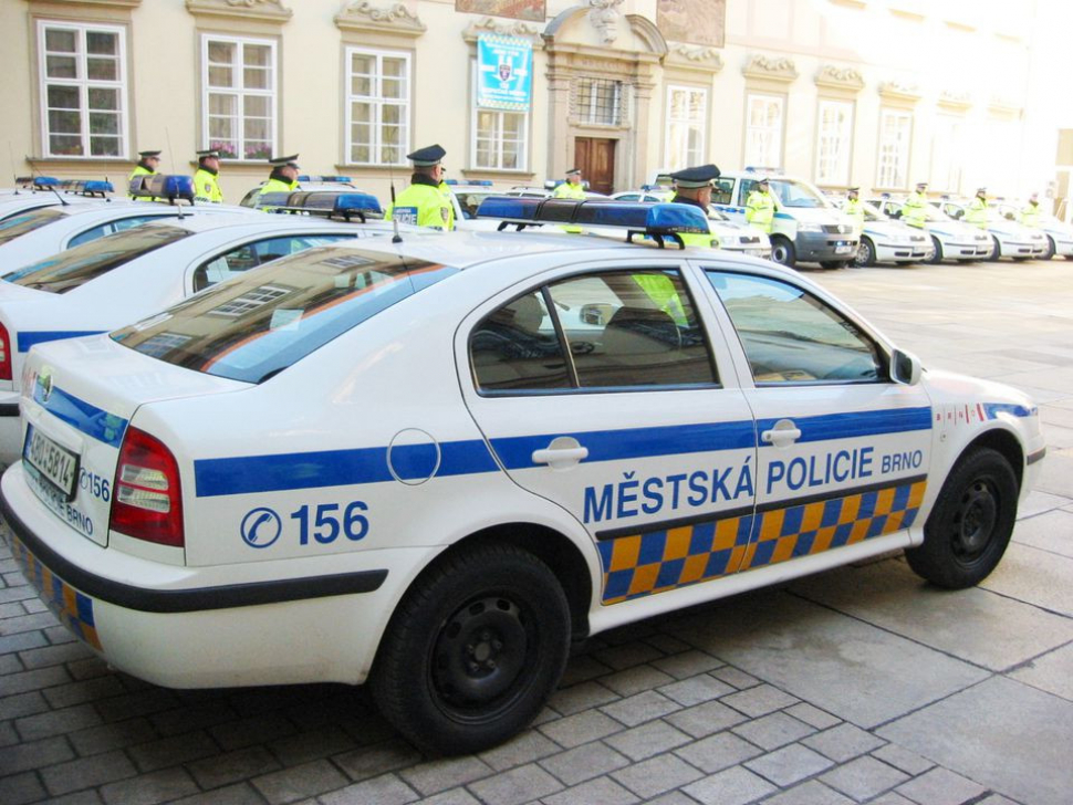Brněnští strážníci řešili tragickou dopravní nehodu