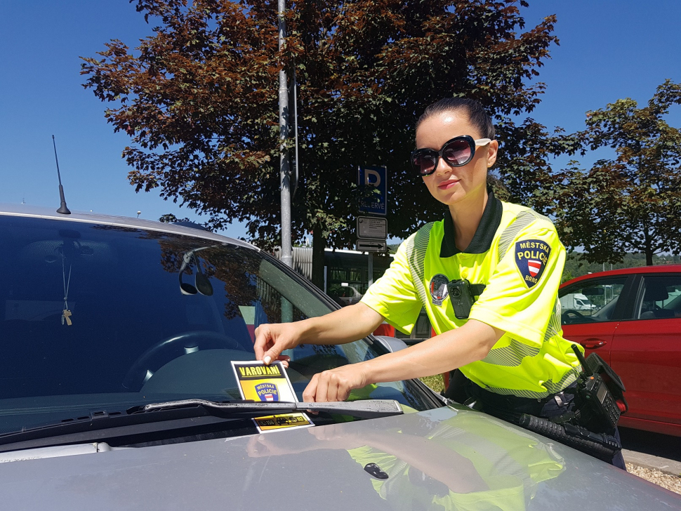 Strážníci varují před zavíráním dětí a zvířat v autech