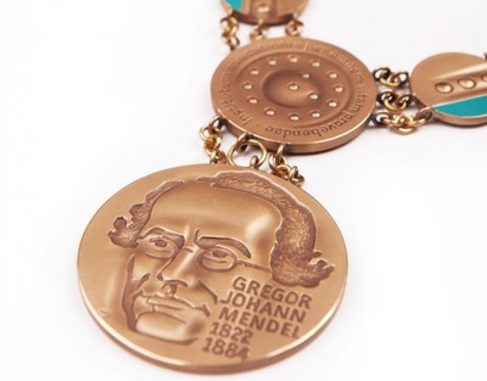 Medaile dostane Alois z Lichtenštejna a Constantin Kinsk