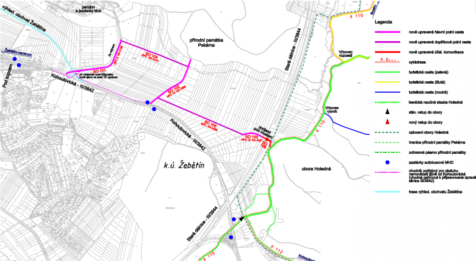 Ze Žebětína do Kohoutovic bezpečně novou stezkou